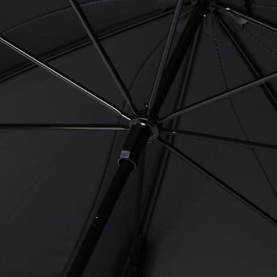 Bicolor Piping Long Umbrella 58Cm Green (For Both Sunny And Rainy Days)