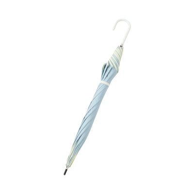 Bicolor Piping Long Umbrella 58Cm Green (For Both Sunny And Rainy Days)