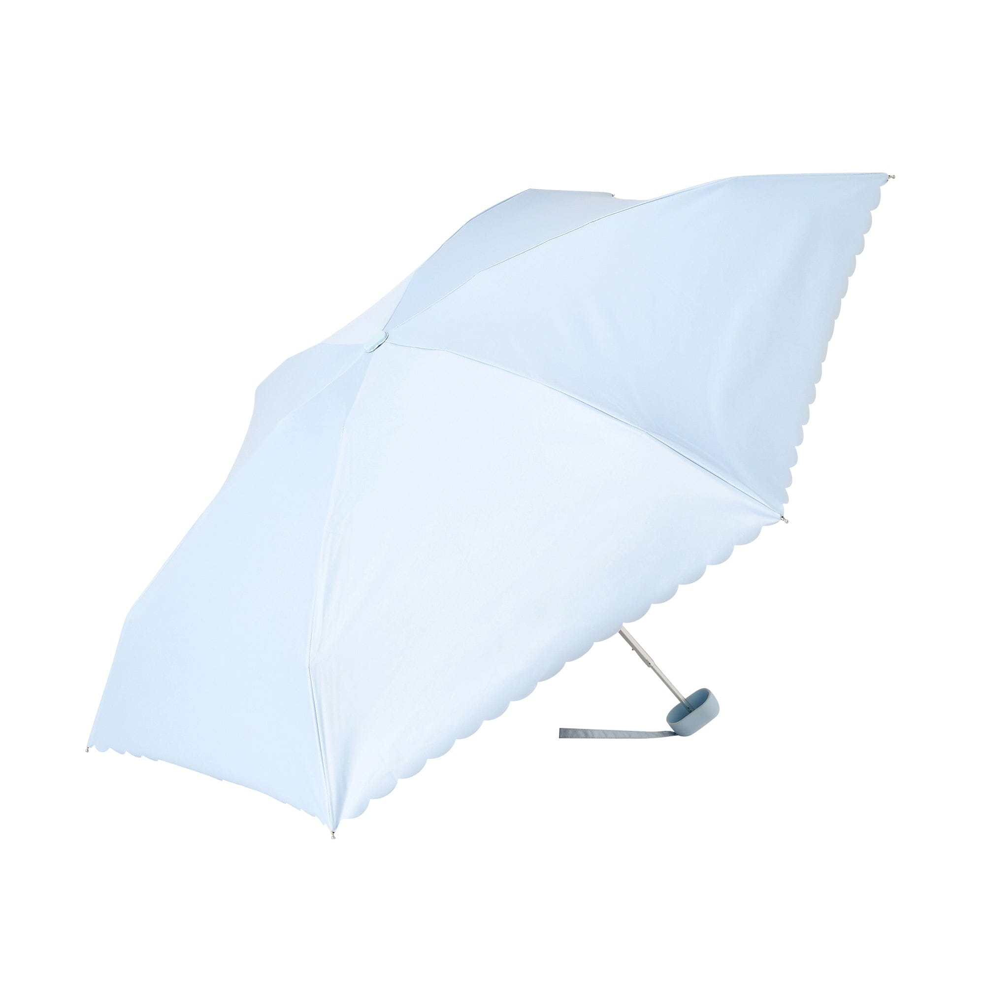 Compact Parasol Mini 47Cm Light Blue (For Both Sunny And Rainy Days ...