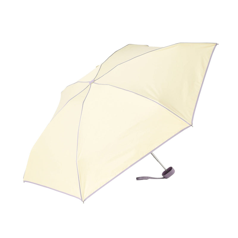 Compact Parasol Mini 47Cm Yellow (For Both Sunny And Rainy Days)
