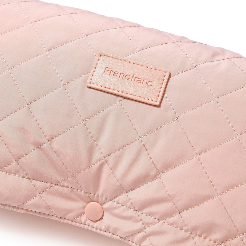 Quilting 2Way Neck Pillow  Pink