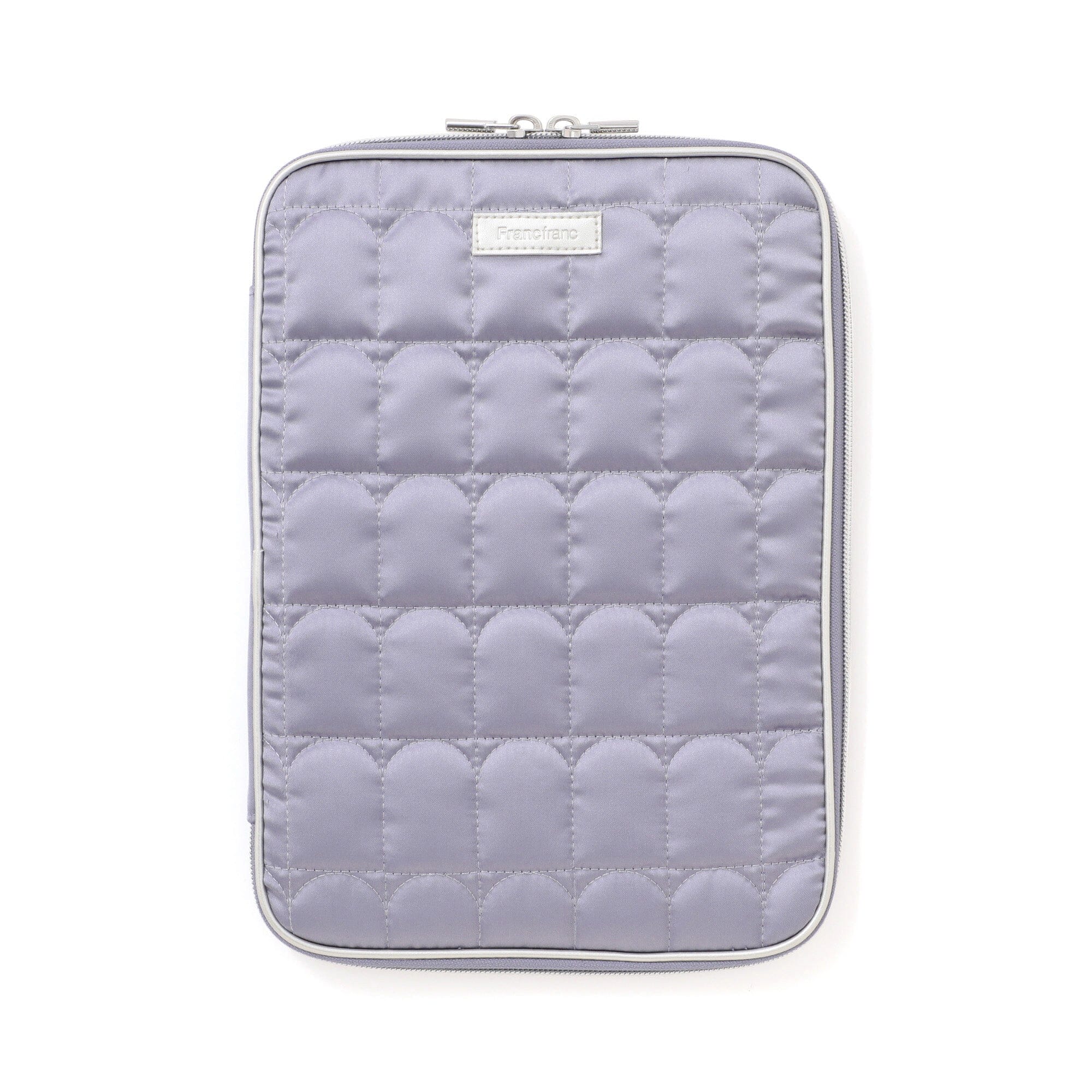 Arch Quilt Tablet Case Blue Grey