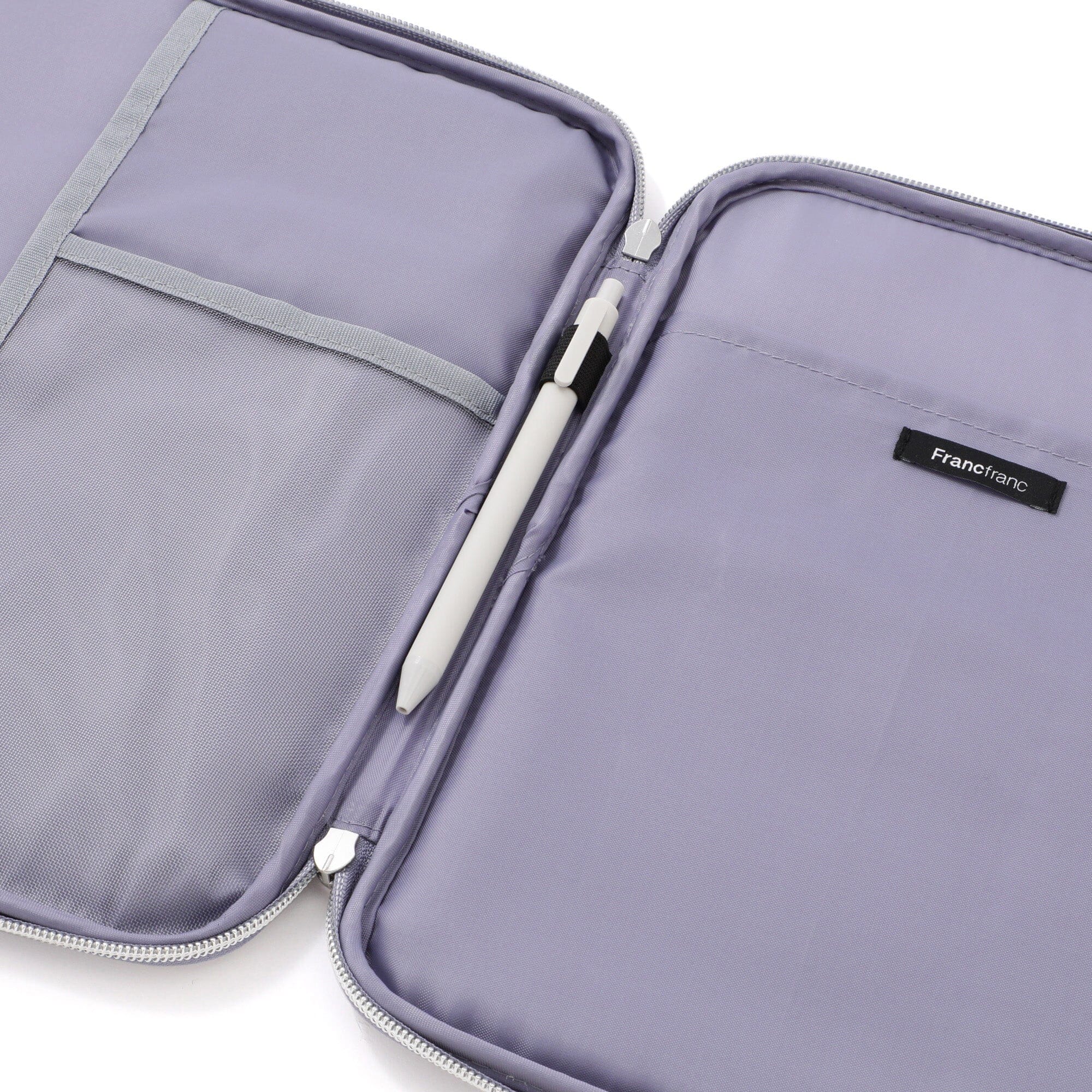 Arch Quilt Tablet Case Blue Grey