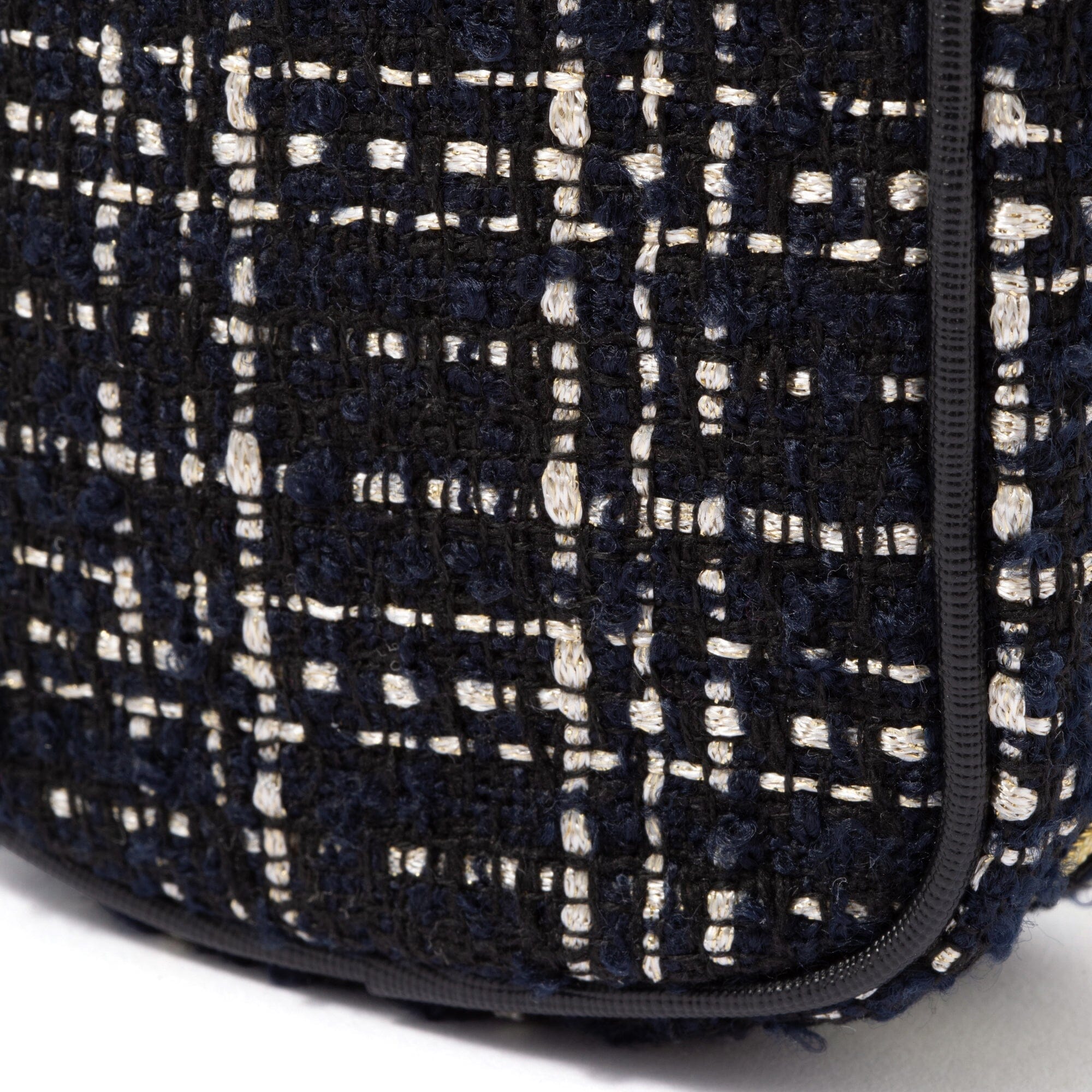 Tweed Stand Pouch  Black