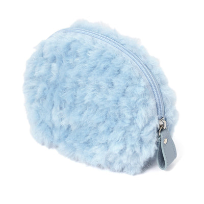 Boa Round Pouch Light Blue