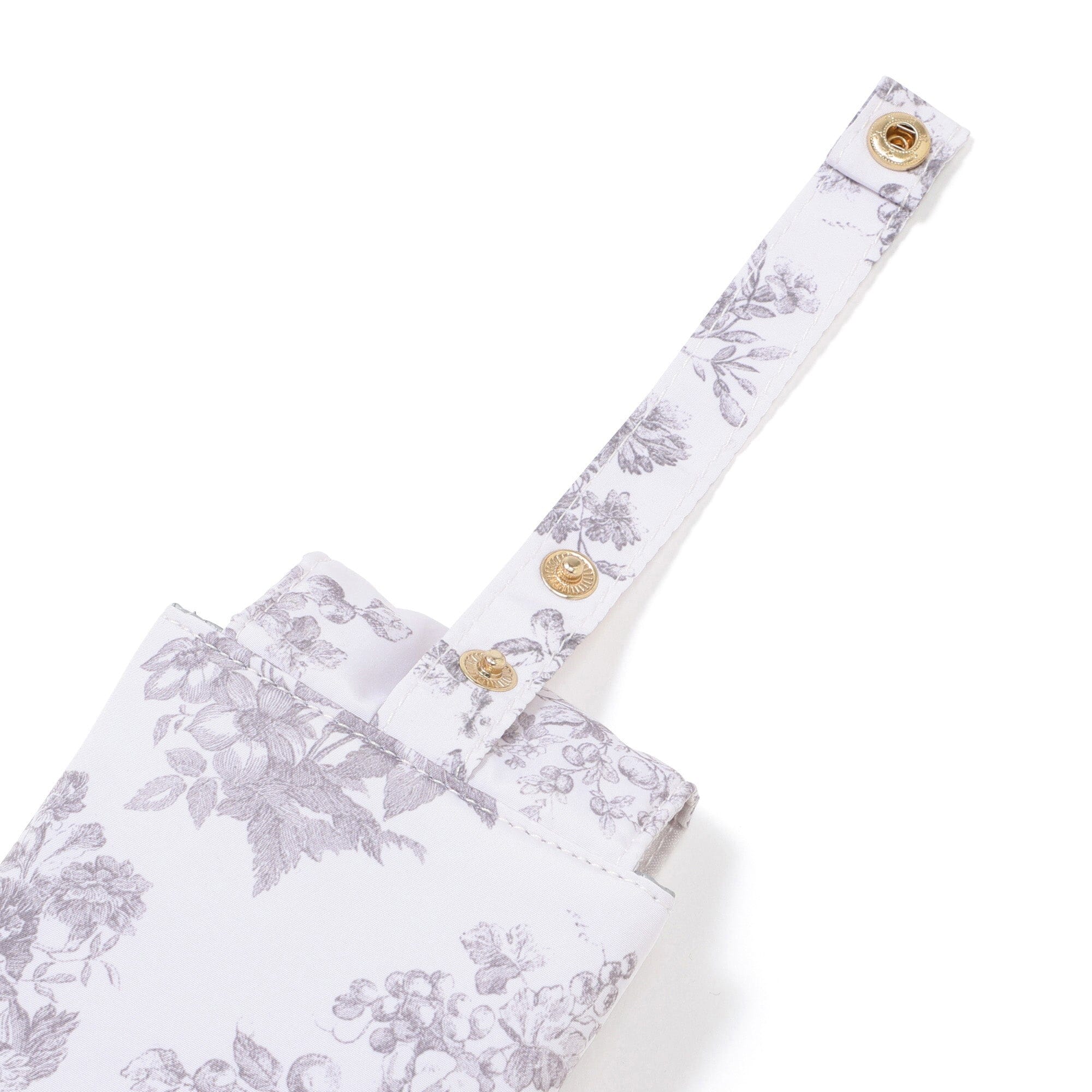 Classic Flower Hair Iron Case Light Pink