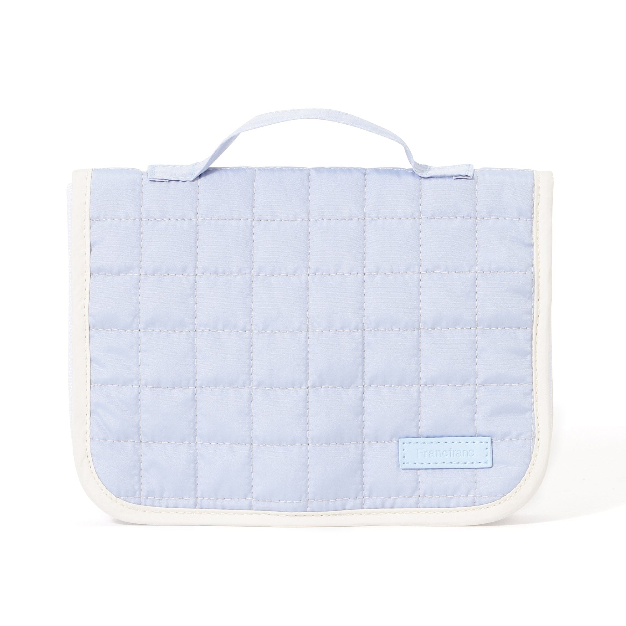 Pop Stitch Quilt Hanging Pouch Medium Light Blue