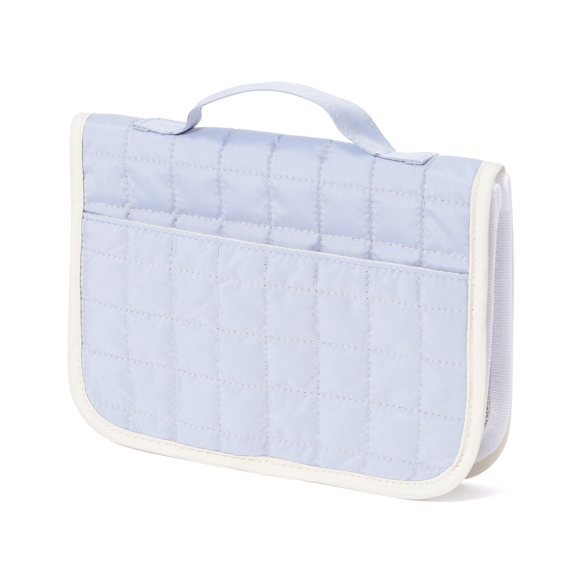 Pop Stitch Quilt Hanging Pouch Medium Light Blue