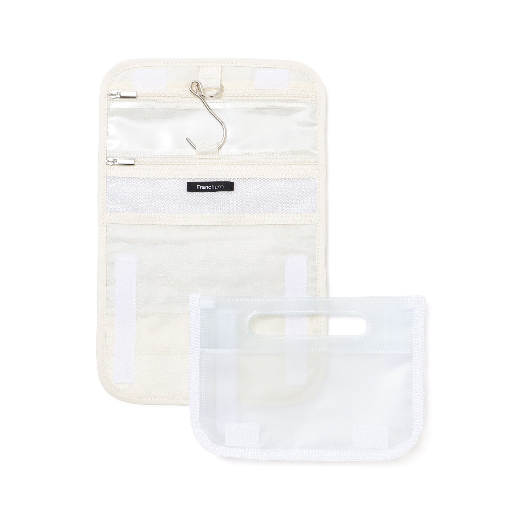 Pop Stitch Quilt Hanging Pouch Medium Light Blue