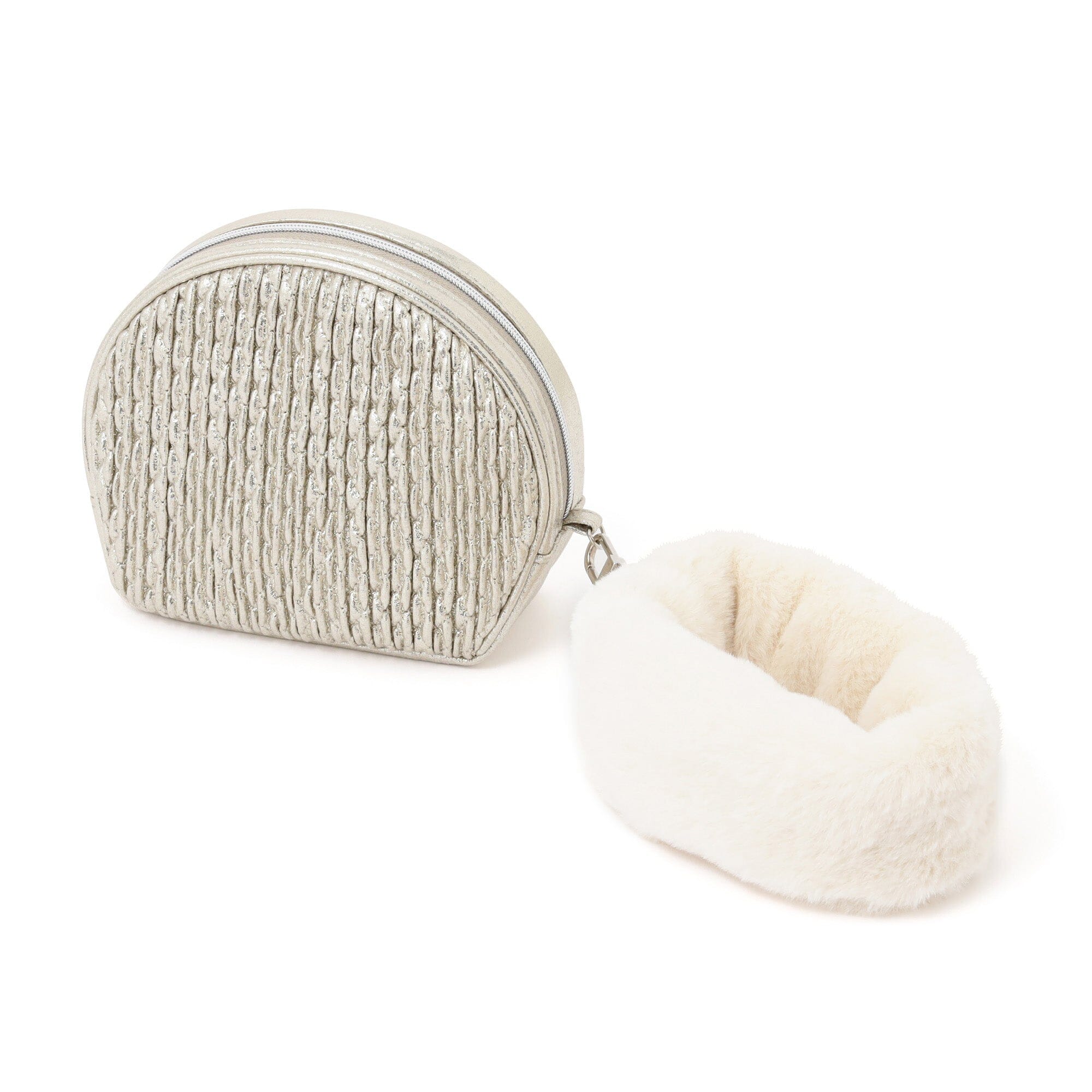 Shiny Foil Pouch Small Silver