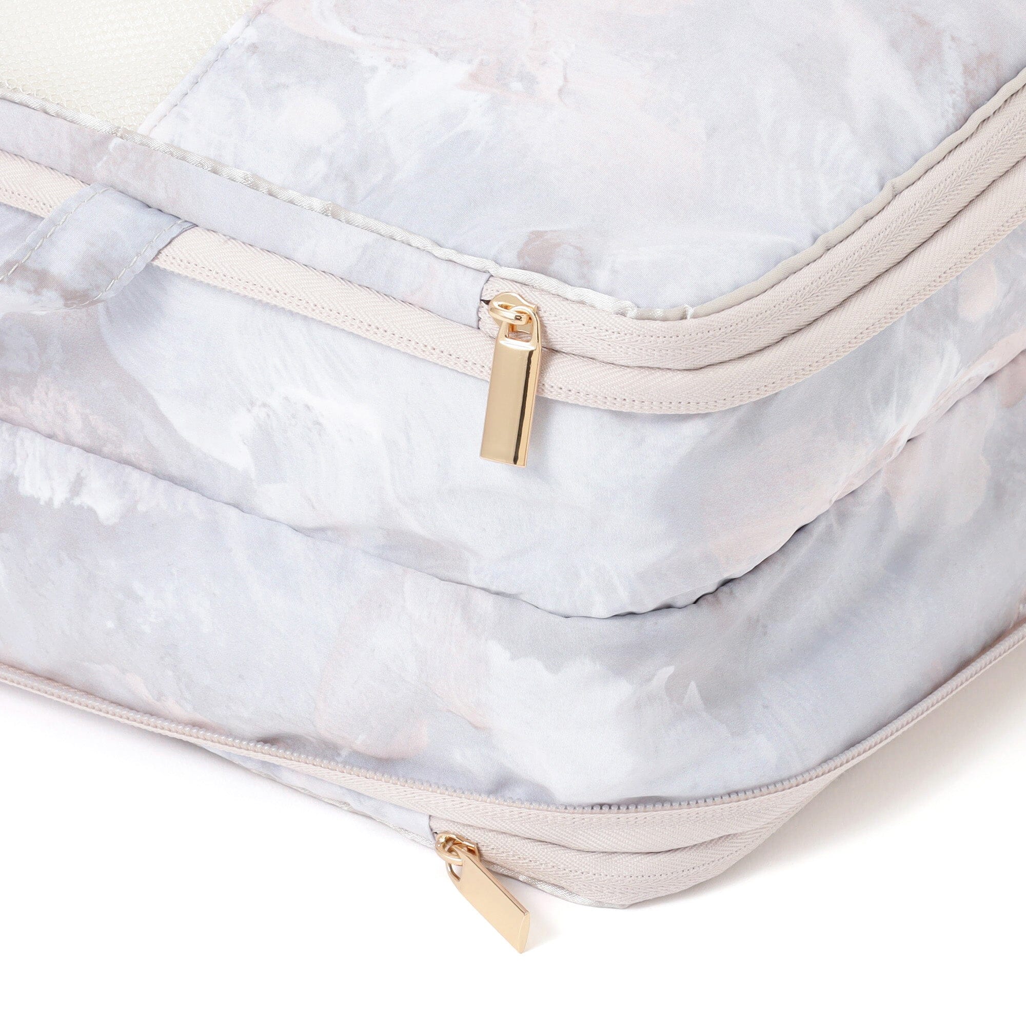 Modern Palette Compression Organizer Medium Beige x Gray