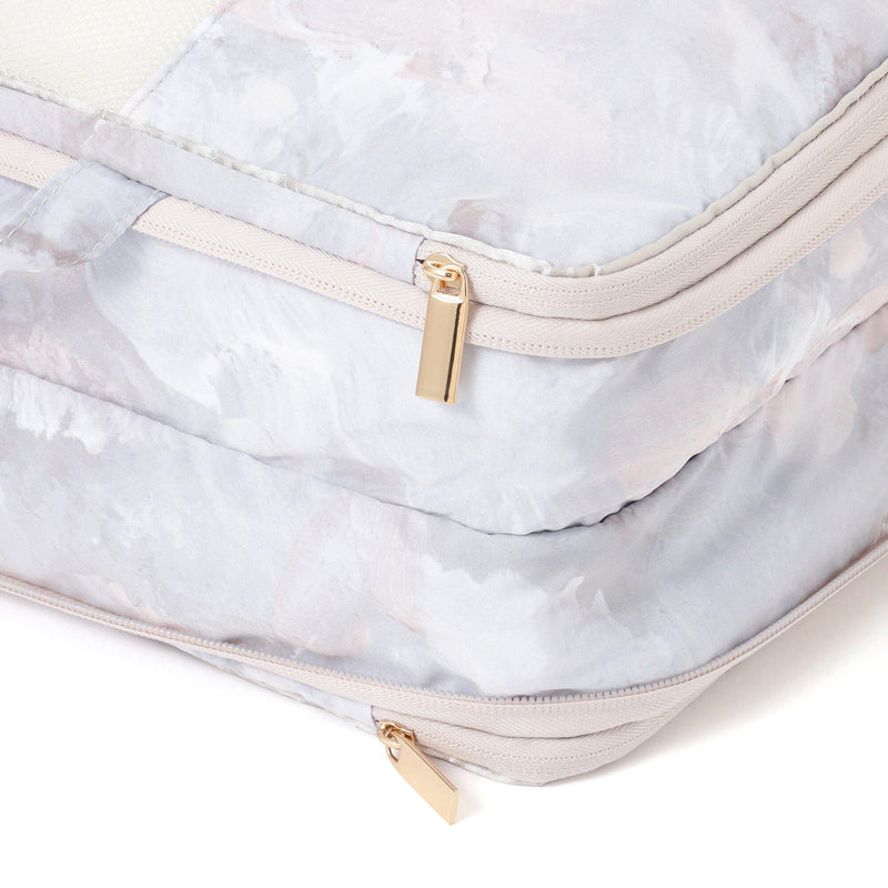 Modern Palette Compression Organizer Medium Beige x Gray