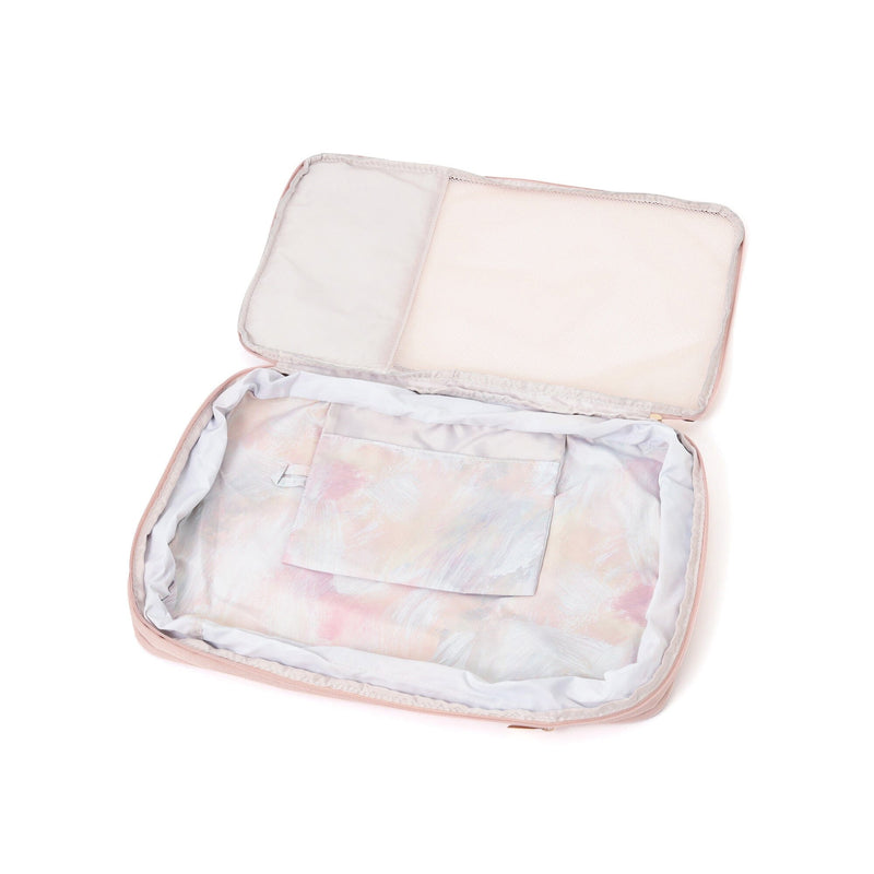 Modern Palette Compression Organizer Medium Brown x Pink