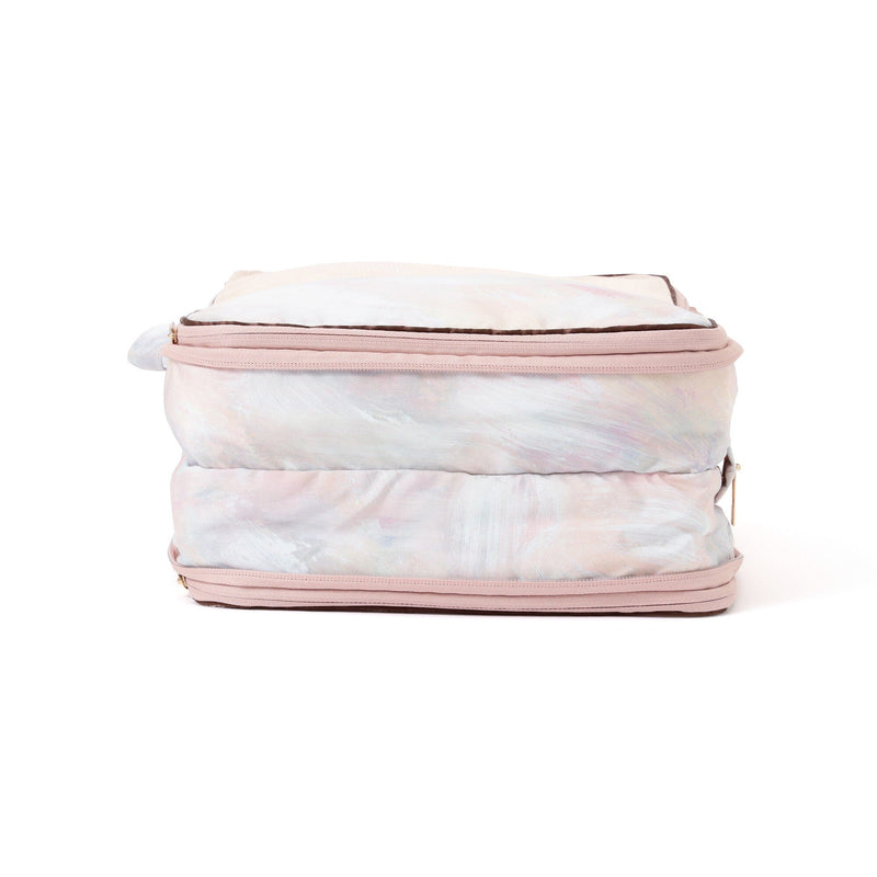 Modern Palette Compression Organizer Medium Brown x Pink