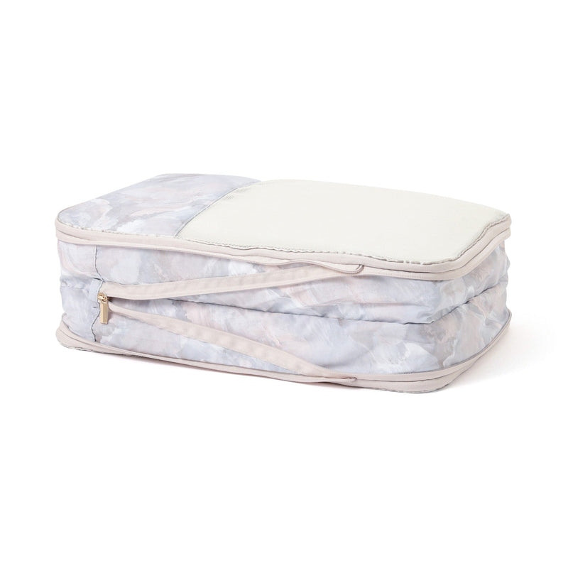 Modern Palette Compression Organizer Large Beige x Gray