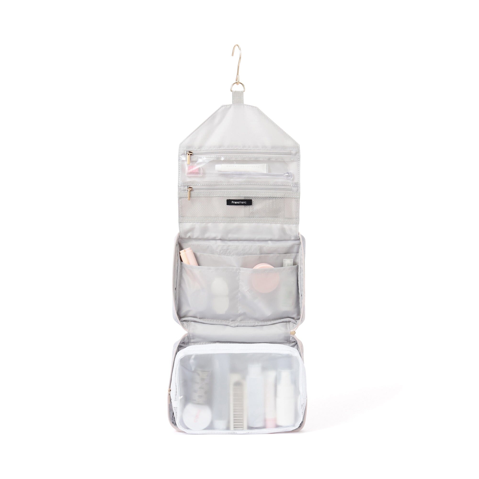 Modern Palette Hanging Pouch Large Beige