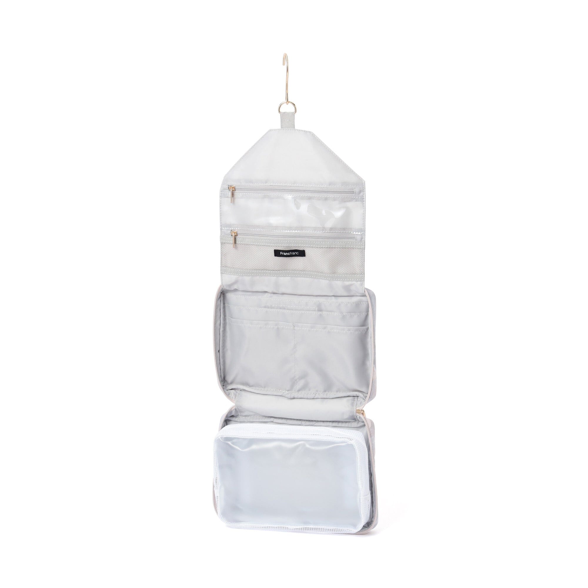 Modern Palette Hanging Pouch Large Beige