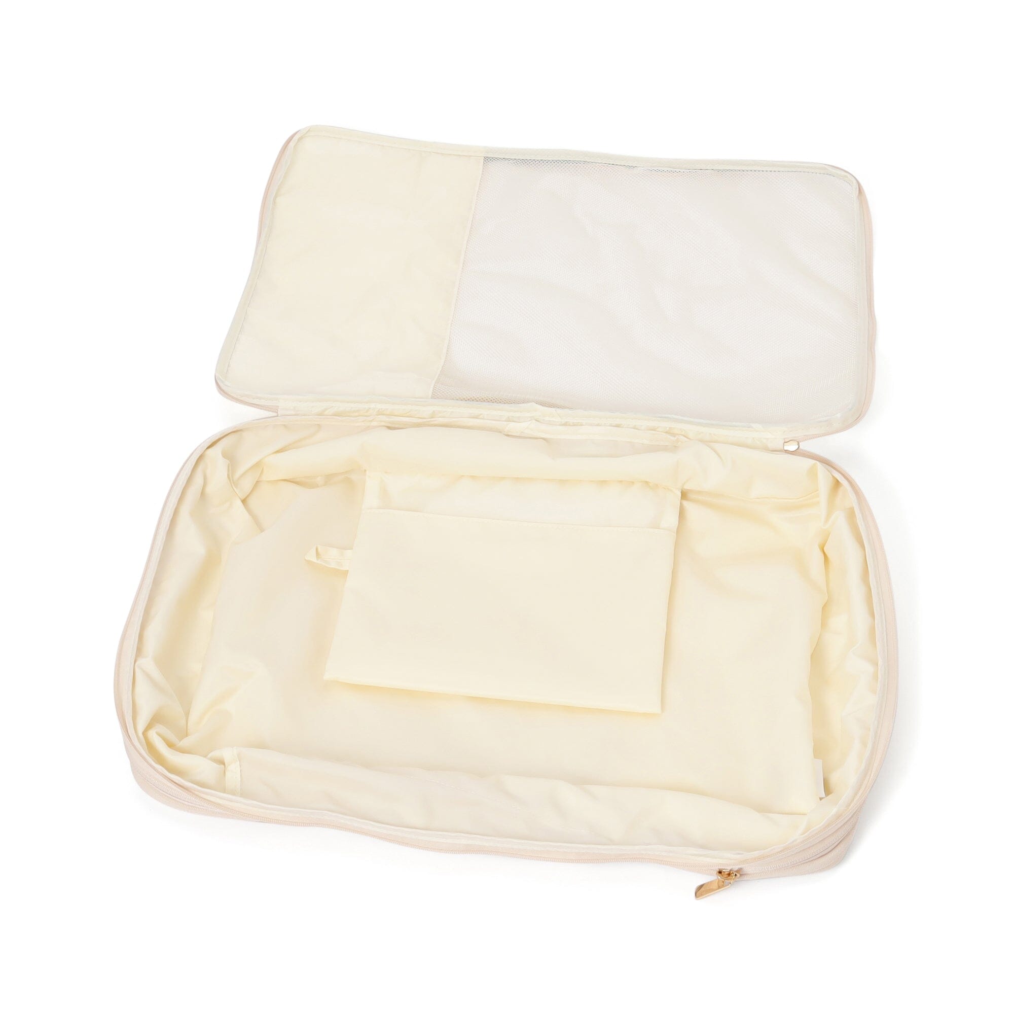 Bicolor  Compression Organizer Large Ivory