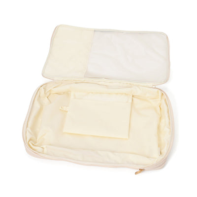 Bicolor  Compression Organizer Large Ivory