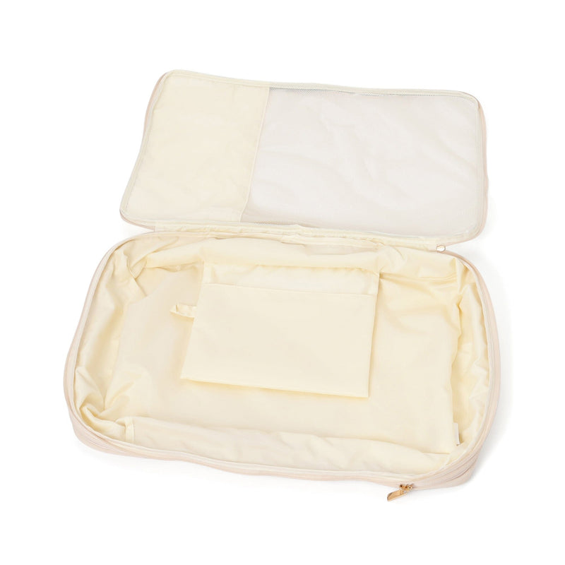 Bicolor  Compression Organizer Large Ivory