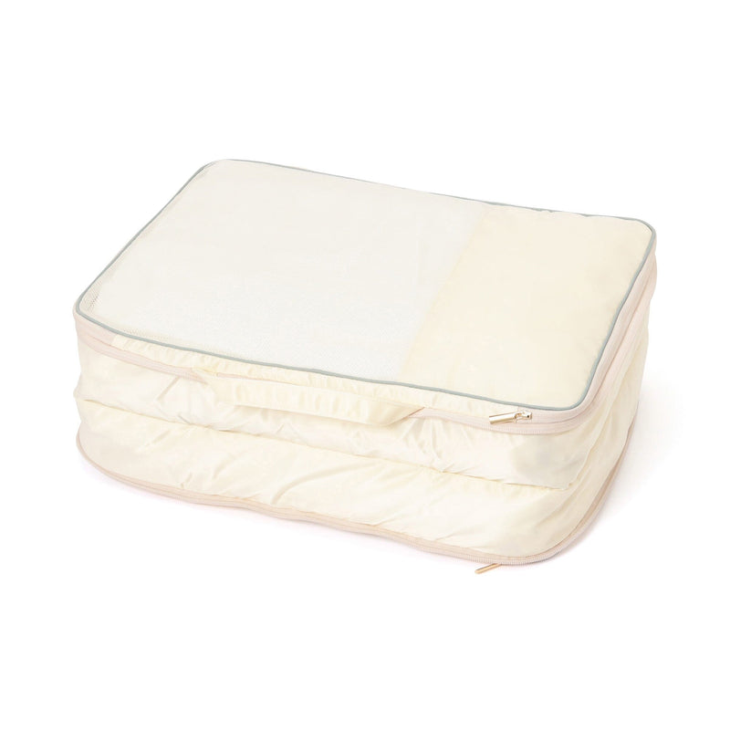 Bicolor  Compression Organizer Large Ivory