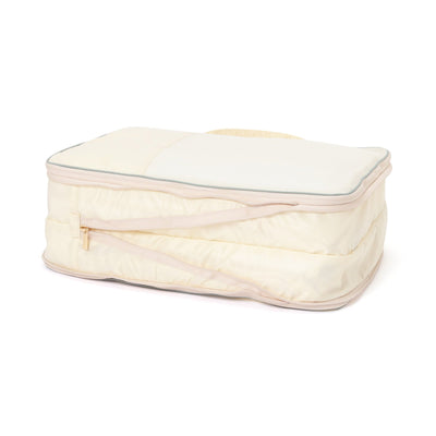 Bicolor  Compression Organizer Large Ivory