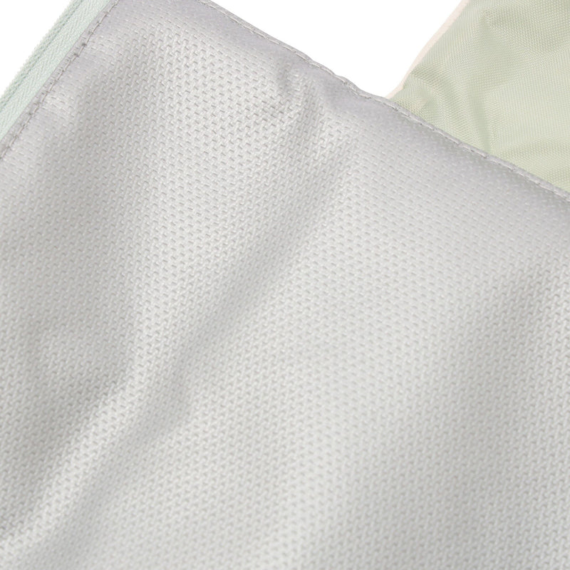 Bicolor  Hair Iron Case Mint x Ivory