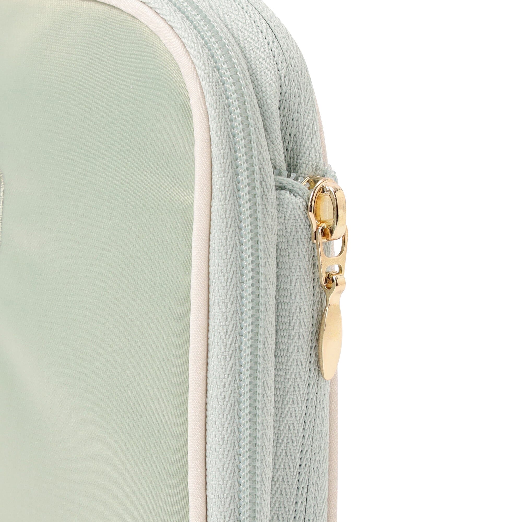 Bicolor Sanitary Compression Pouch Mint X Ivory