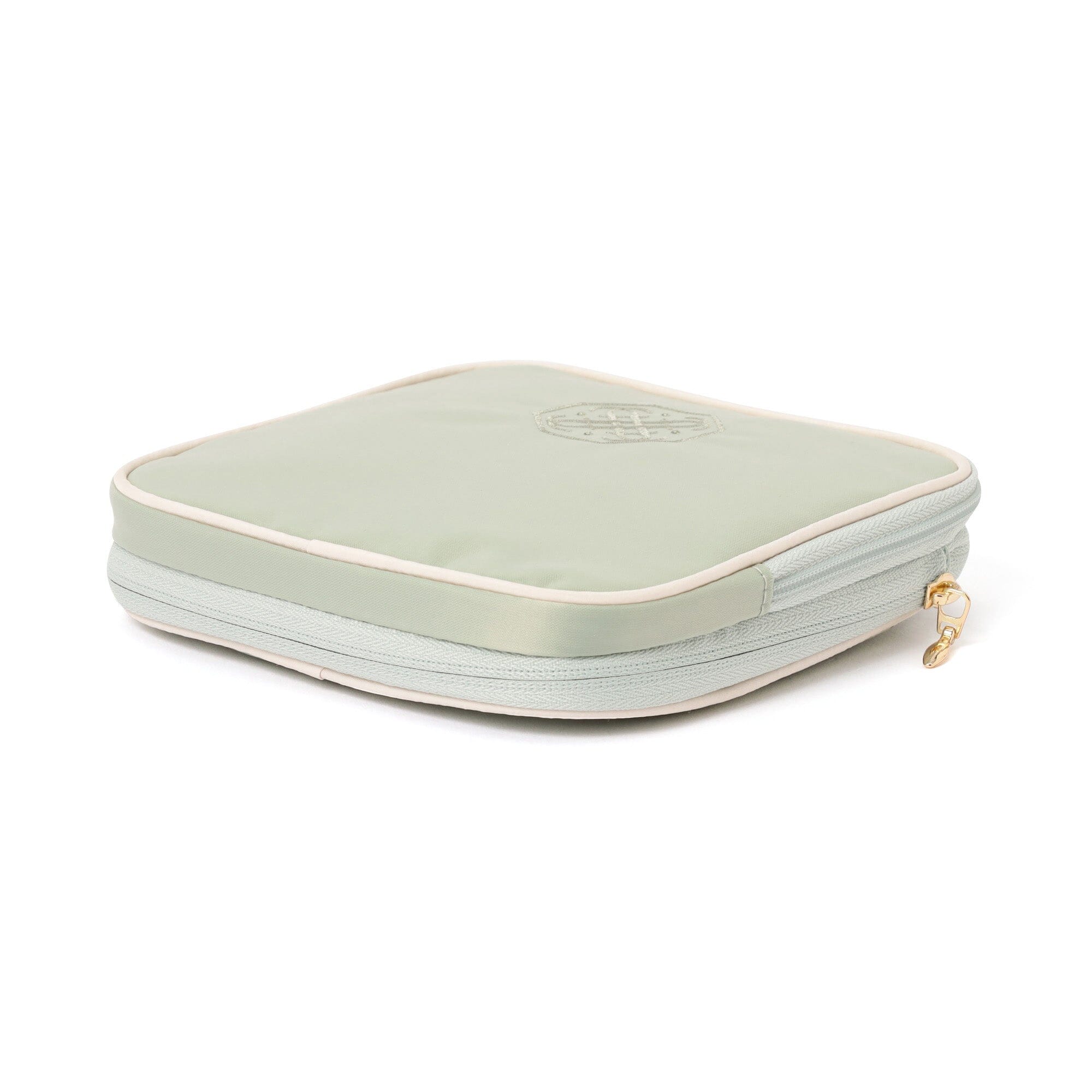 Bicolor Sanitary Compression Pouch Mint X Ivory