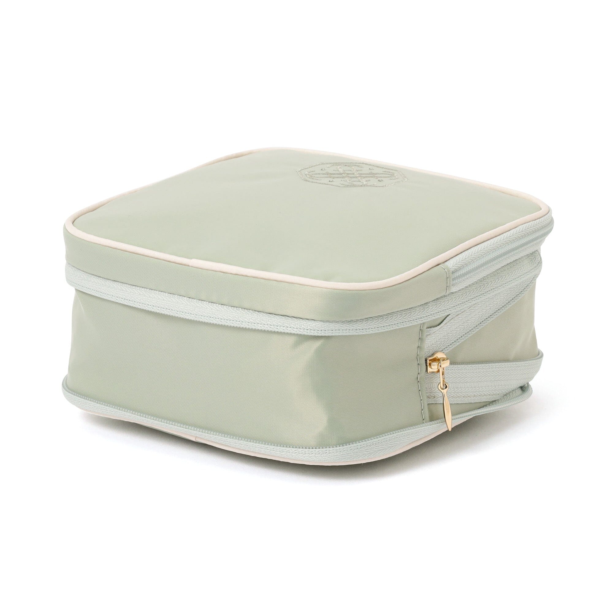 Bicolor Sanitary Compression Pouch Mint X Ivory