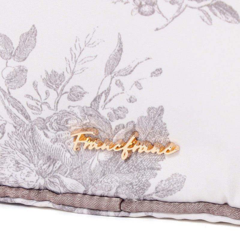 Classic Flower Sanit Compression Pouch Light Pink