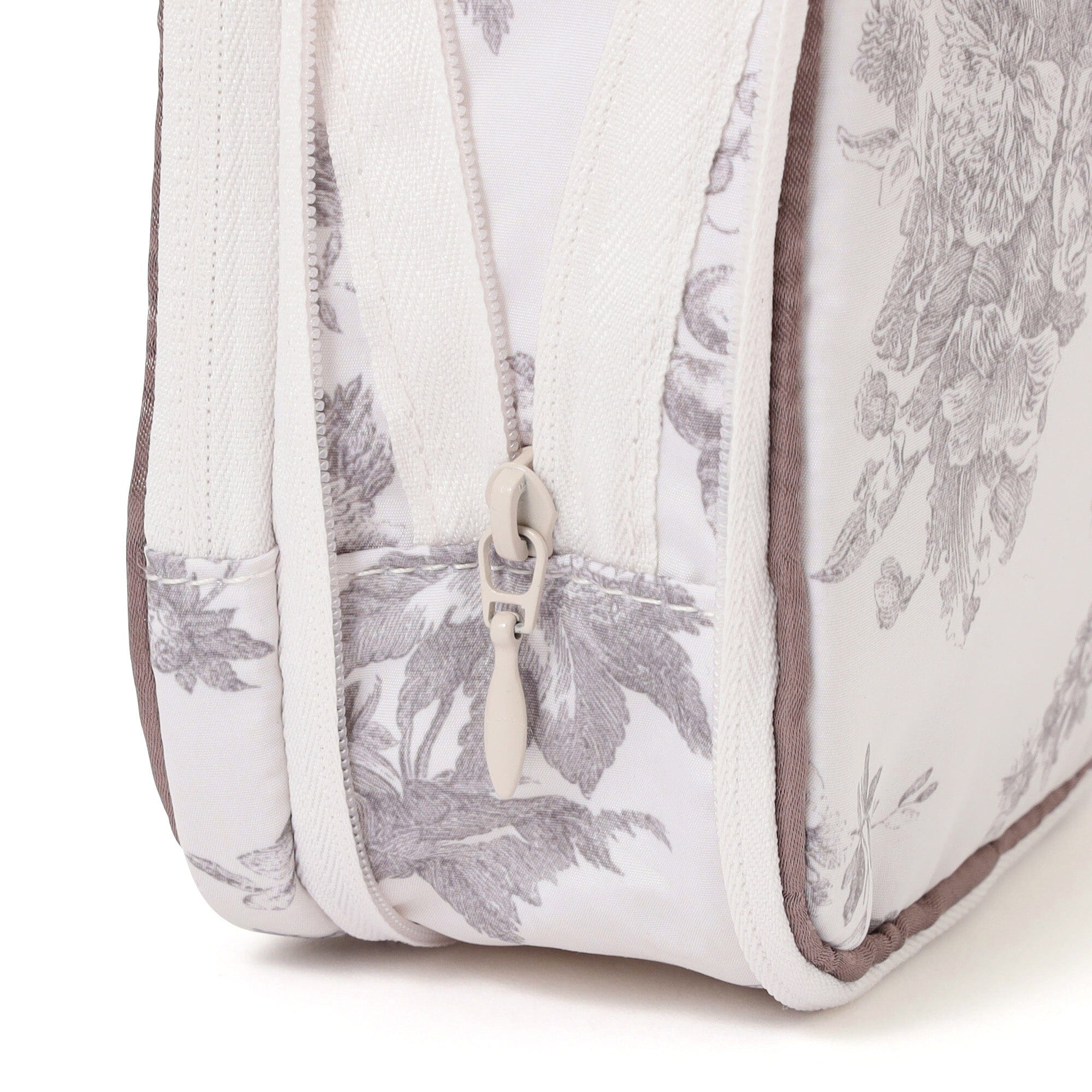 Classic Flower Sanit Compression Pouch Light Pink