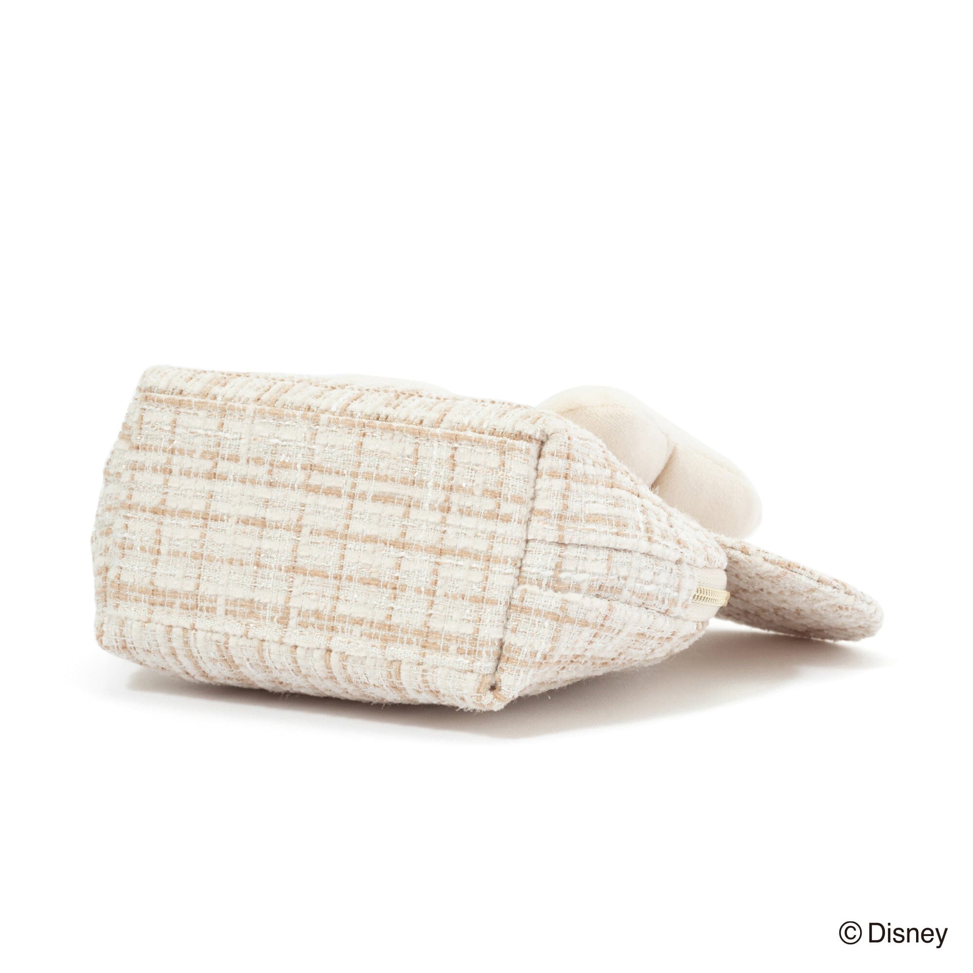 Disney Minnie Face Pouch Beige
