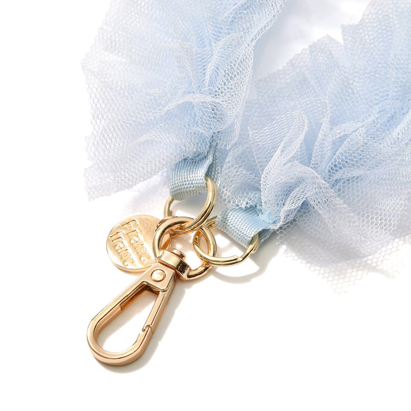 Smartphone strap tulle blue