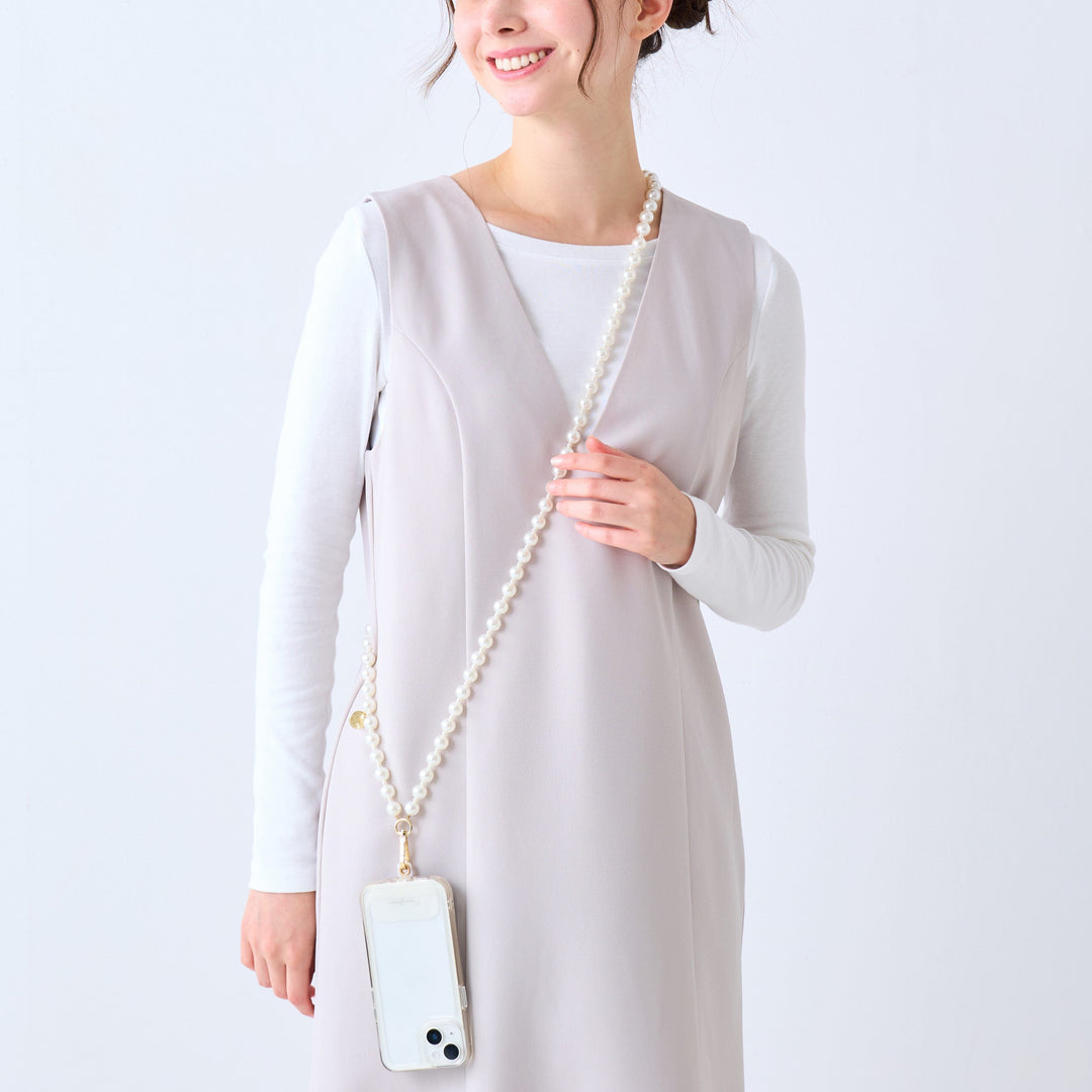 スマホアクセサリー FRANK Smartphone strap pearl white – Francfranc Hong Kong