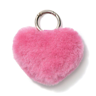 Monsters Heart Keychain Pink