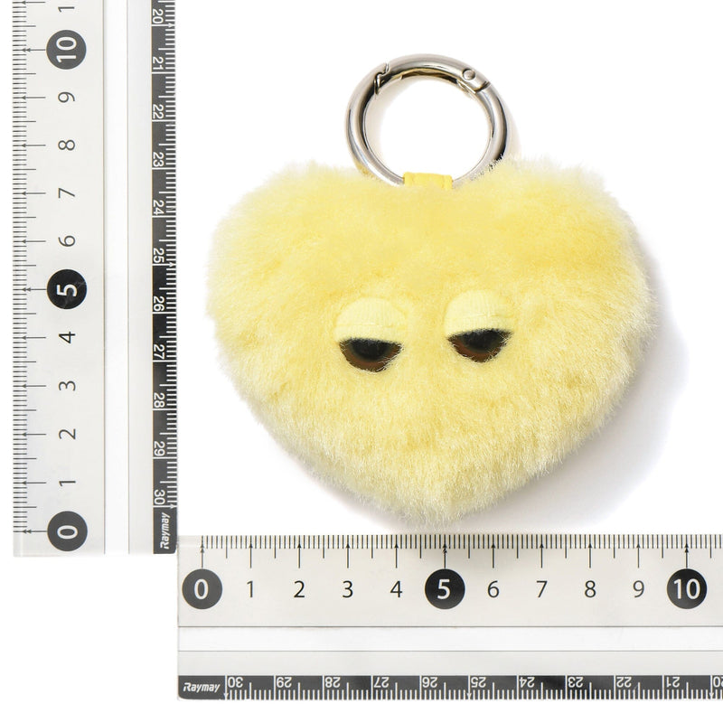 Monsters Heart Keychain Yellow