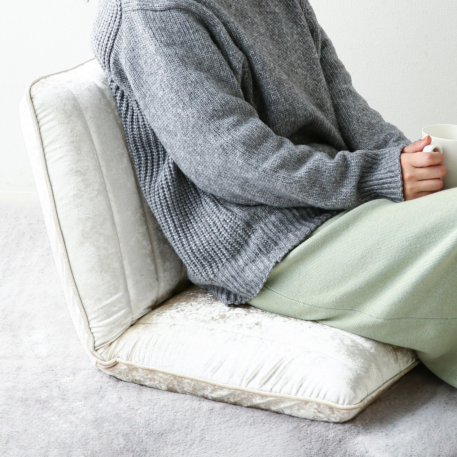 Japanese floor chair muji deals