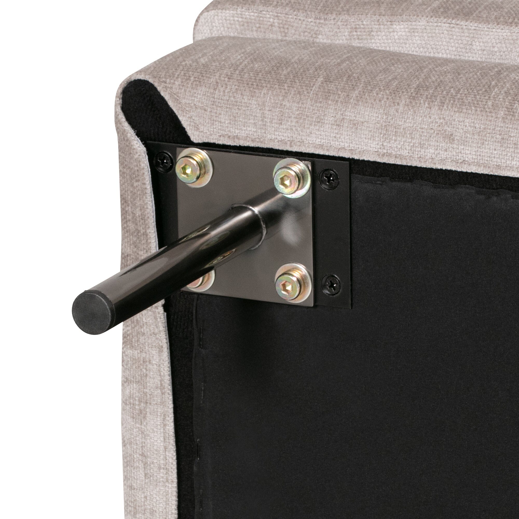 Large Sofa 3 Seat 1860 × 930 × 880 Gray