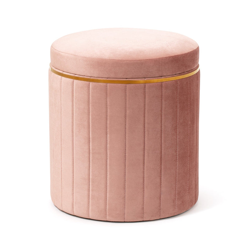 Maquia Stool 380 × 380 × 430 Pink