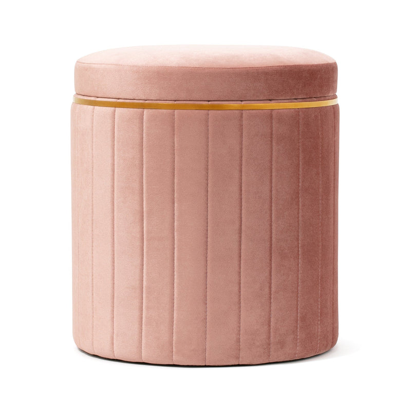 Maquia Stool 380 × 380 × 430 Pink