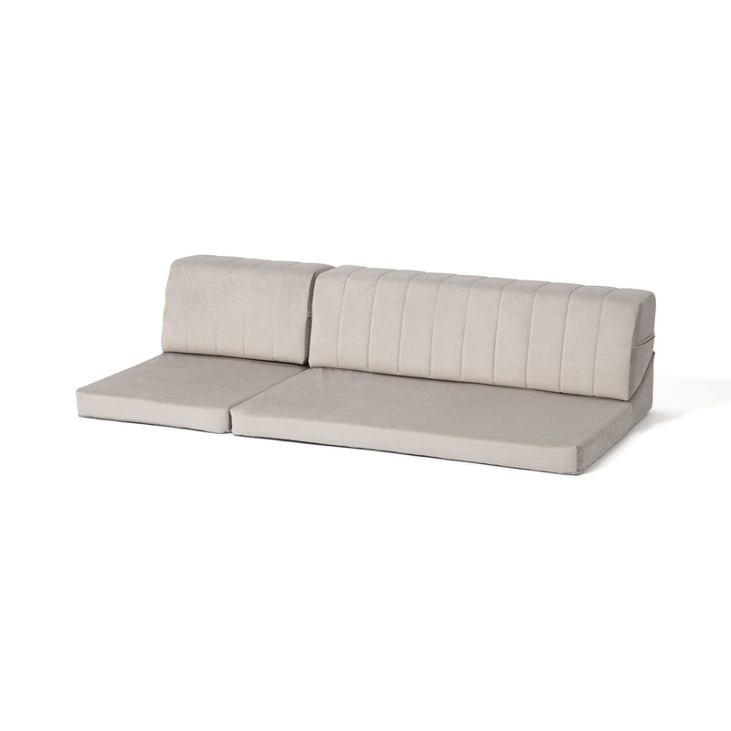 Famille Low Sofa 1S   W500 × D1000 × H360 Gray
