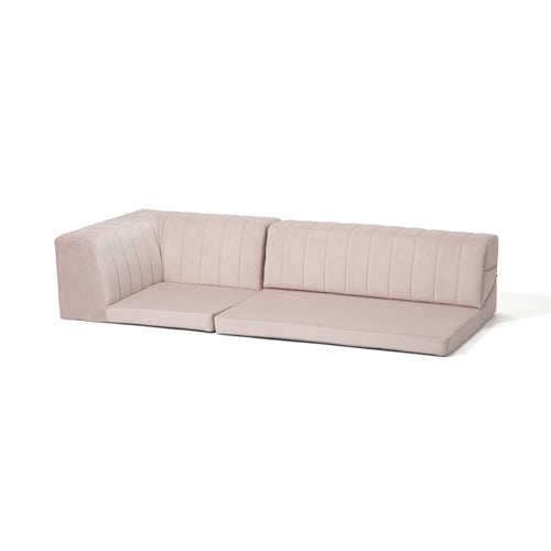 Famille Low Sofa Corner  W750 × D750 × H360 Pink