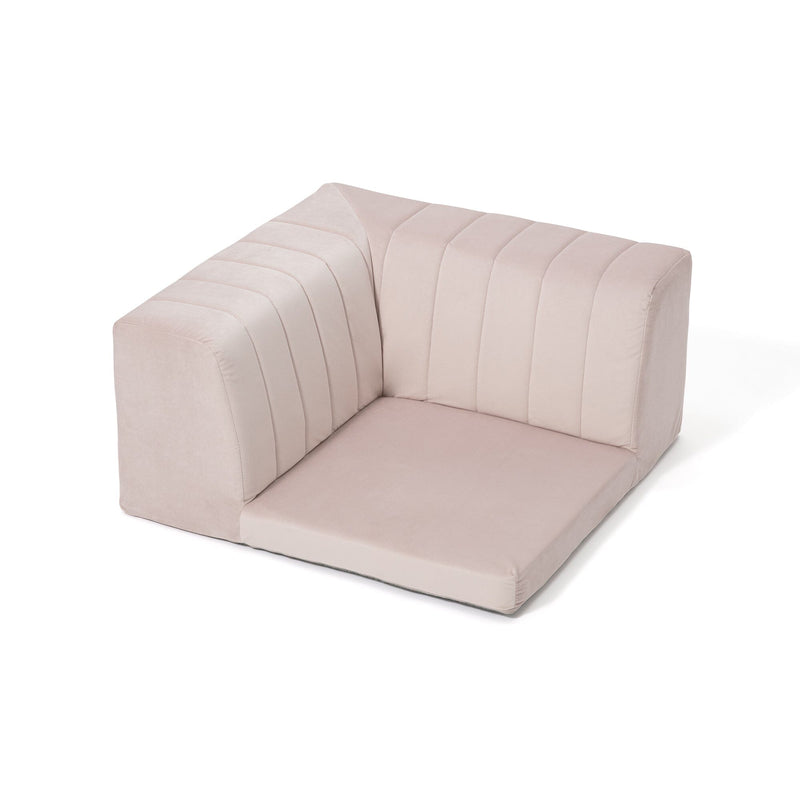 Famille Low Sofa Corner  W750 × D750 × H360 Pink