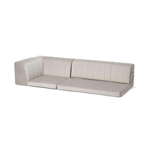 Famille Low Sofa Corner  W750 × D750 × H360 Gray