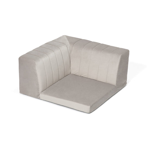 Famille Low Sofa Corner  W750 × D750 × H360 Gray