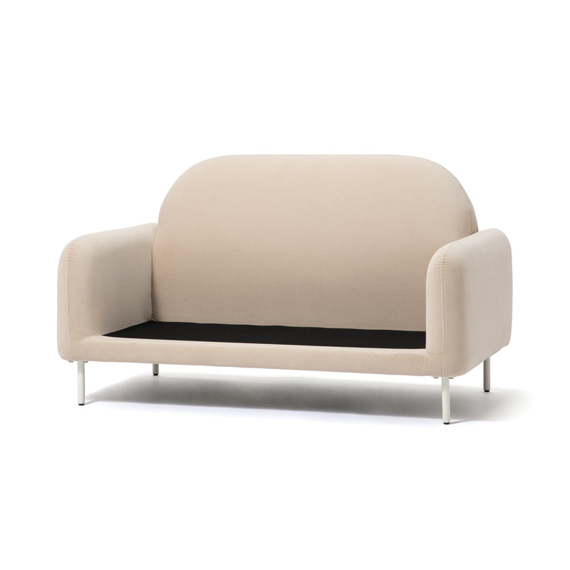 Herme Sofa 2 Seat W1310×D760×H770 Beige X White – Francfranc Hong Kong