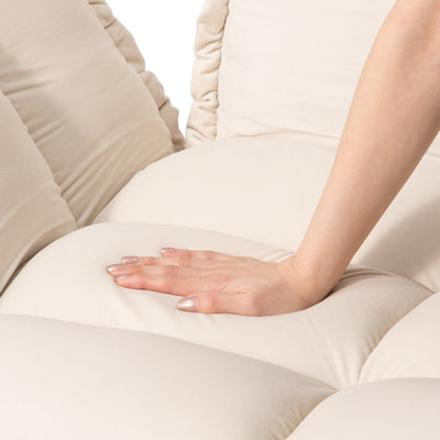 Pisolare Compact Sofa Bed 2 (W1270～1720) White