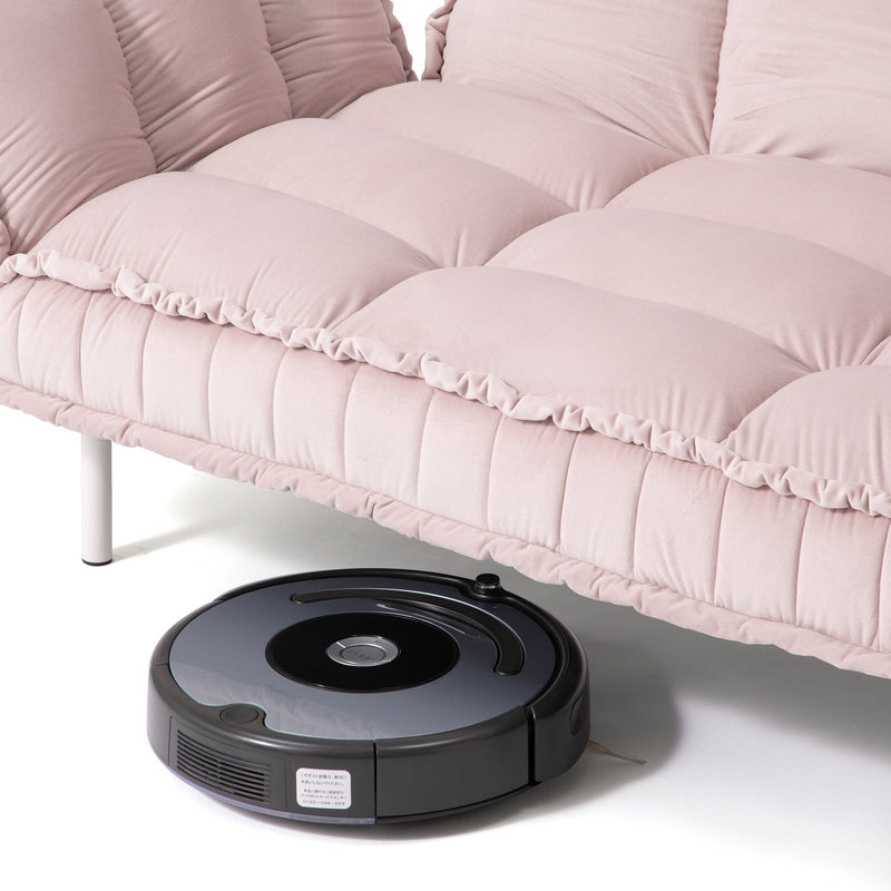 Pisolare Compact Sofa Bed 2 (W1270～1720) Pink