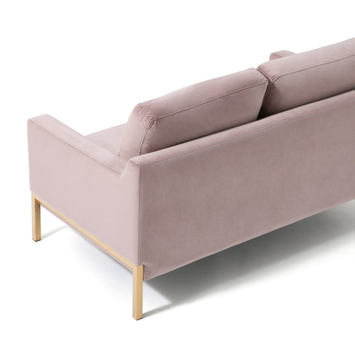 SPLEN 兩座位梳化 W1280×D705×H730粉紅色